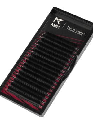 Mak Art BLACK EYELASHES POP ART MIX (16 LINES)